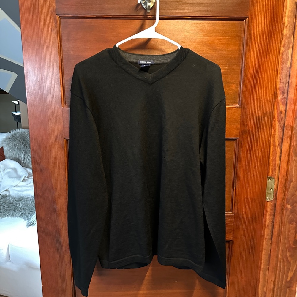 GAP Black Merino Wool Sweater